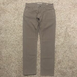 Rodd & Gunn Motion 2 Straight Jean Men's 32x30 Sable Khaki Stretch Cotton $148